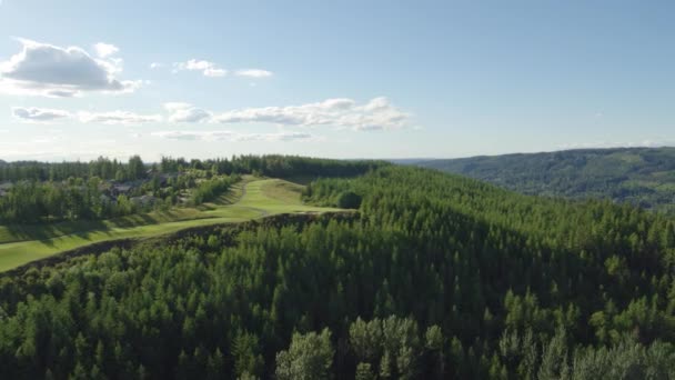 Montagnes Nature Sauvage Drone Shot — Video
