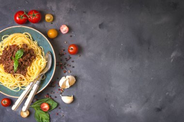 Makarna bolognese gıda
