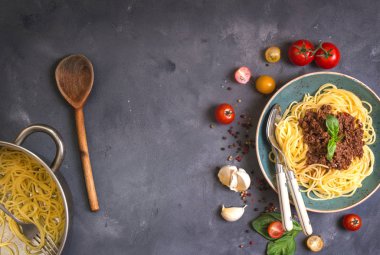 Makarna bolognese gıda