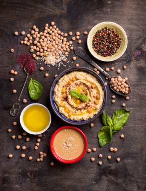 Humus malzemeleri gıda