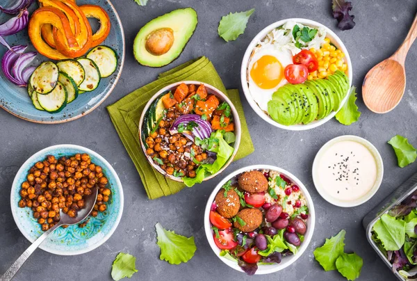 Saladas de tigela Buda — Fotografia de Stock