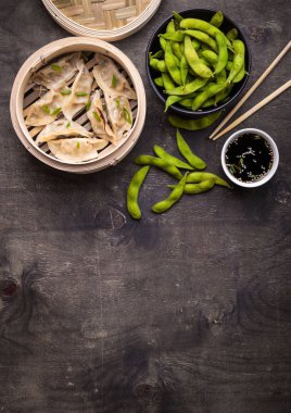 Çin köfte arka plan