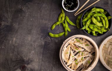 Çin köfte arka plan