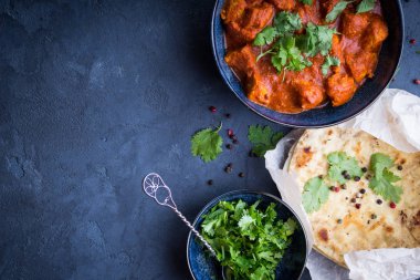 Tavuk tikka masala arka plan