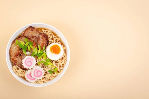 Japanese noodle soup ramen — Stock Photo, Image