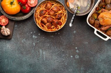 Lezzetli ev yemekleri.