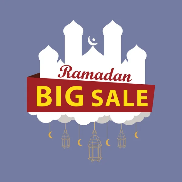 Ramadan Kareem Venta Diseño Adecuado Para Tarjetas Felicitación Carteles Pancartas — Foto de Stock