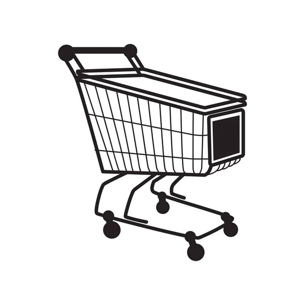 Shopping Cart Cart Icon Illustration Shopping Trolley — Stock Photo, Image