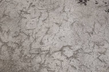 Derin çizikleri olan eski beton doku..