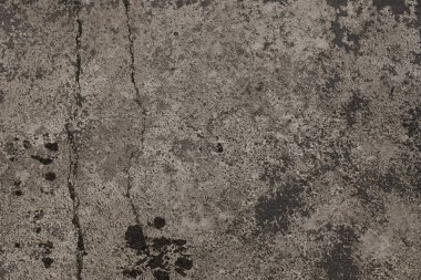 Eski yüksek çözünürlüklü beton çatlaklar, doğal yıkım ve zaman ve hava koşullarından gelen boyalar..