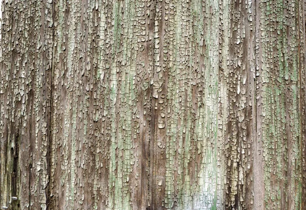 Stare Drewniane Ogrodzenie Starą Farbą — Zdjęcie stockowe