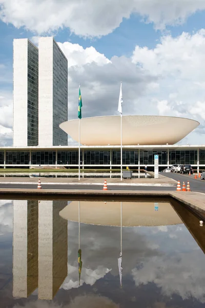 Complejo Del Congreso Nacional Brasilia — Foto de Stock
