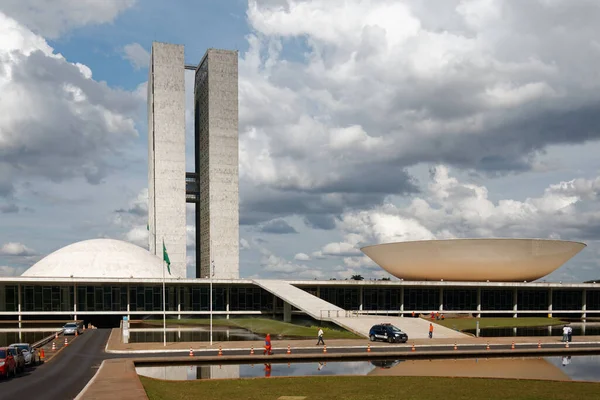 Complejo Del Congreso Nacional Brasilia — Foto de Stock