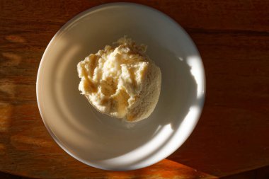 Soya sütlü ev üretimi - daha fazla işlem için yan ürün