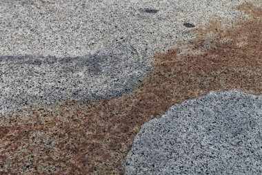 Bir kaya yüzeyinin dokusu