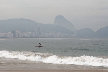 Copacabana 'da aktif bir sabah