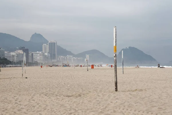 Distrito Copacabana Con Playa Famosa — Foto de Stock