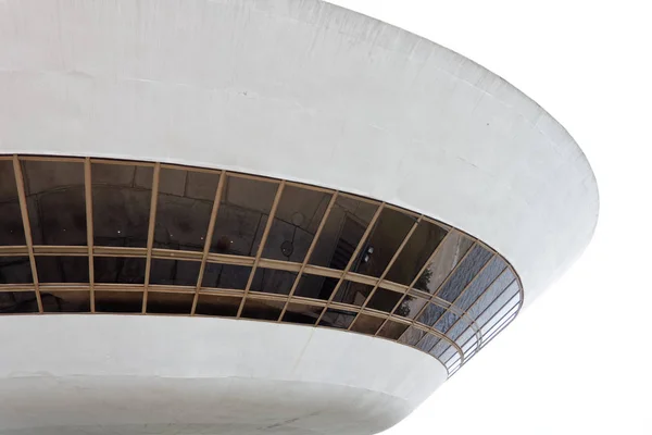 Edificio Del Museo Arte Comunale Niteroi Progettato Oscar Niemeyer — Foto Stock