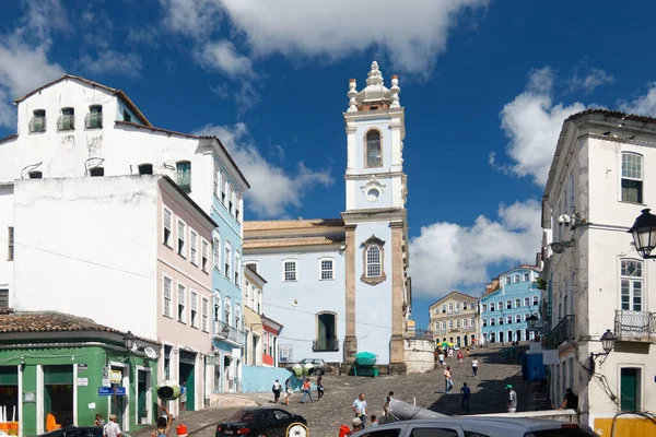 Salvador Bahia Brasil 2014 Pelourinho Igreja Terceira Ordem Nossa Senhora — Fotografia de Stock