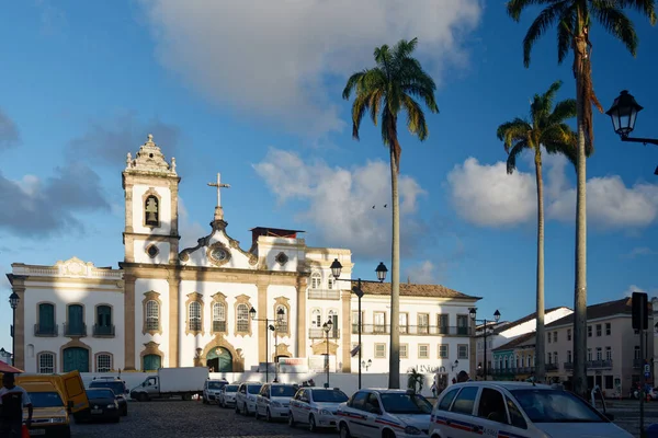 Salvador Bahia Brasil 2014 Iglesia Casco Antiguo Salvador —  Fotos de Stock