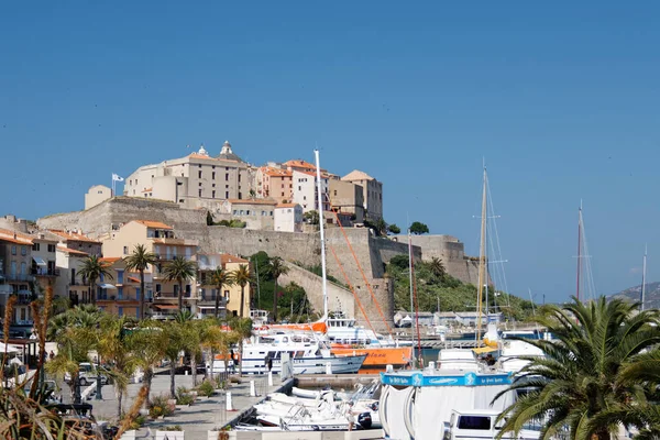 Calvi Francia 2011 Calvi Marina Para Embarcaciones Recreo Yates — Foto de Stock