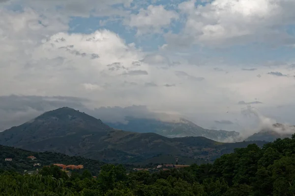 Berge Bei Saint Florent Mit Blick Auf Die Küste 2011 — Stockfoto