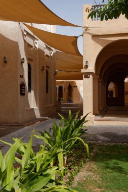 Doha, Katar-4 / 5 / 2016: Katara Kültür Köyü. Bir sanat ve kültür kompleksi, Opera Binası dahil..