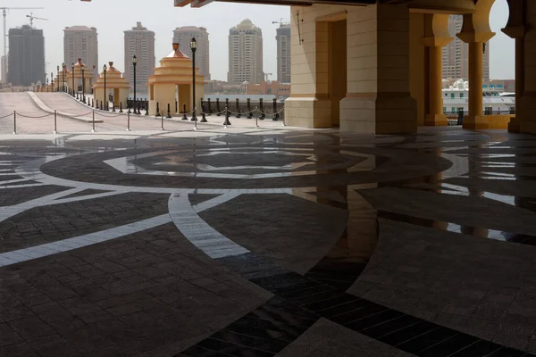 Doha Katar 2016 Architektur Und Design Der Wohnsiedlung Pearl Qatar — Stockfoto