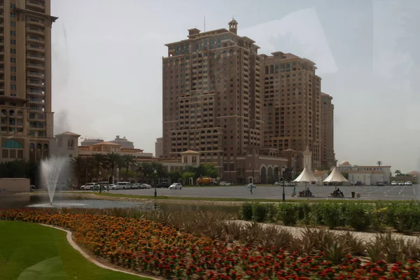 Doha Qatar 2016 Architecture Design Pearl Qatar Residential Estate — стоковое фото