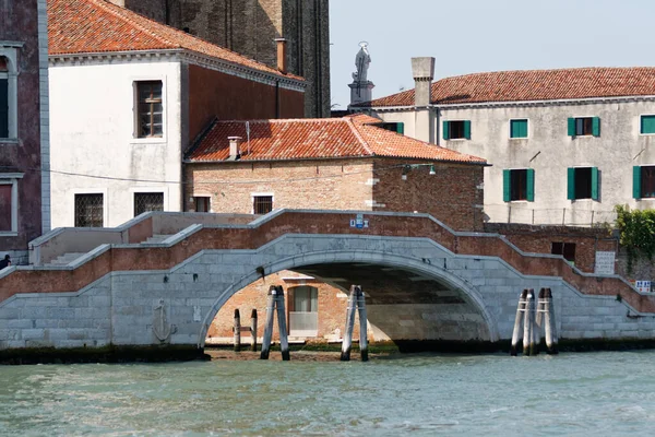 Sep 2011 Desarrollo Frente Mar Isla Murano Con Puente — Foto de Stock