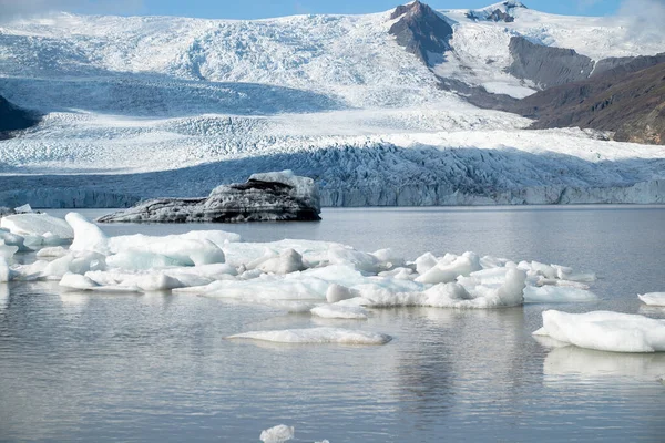 Jokulsarlon Gleccserlagúna Izlandon Vatnajkull Gleccser — Stock Fotó