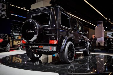 Frankfurt, Almanya - Eylül 12, 2017: 2017 Mercedes-Benz G900 Brabus 67-th Frankfurt Uluslararası Motor Show(Iaa) Messe Frankfurt sunulan tarafından