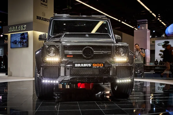 Frankfurt, Almanya - Eylül 12, 2017: 2017 Mercedes-Benz G900 Brabus 67-th Frankfurt Uluslararası Motor Show(Iaa) Messe Frankfurt sunulan tarafından