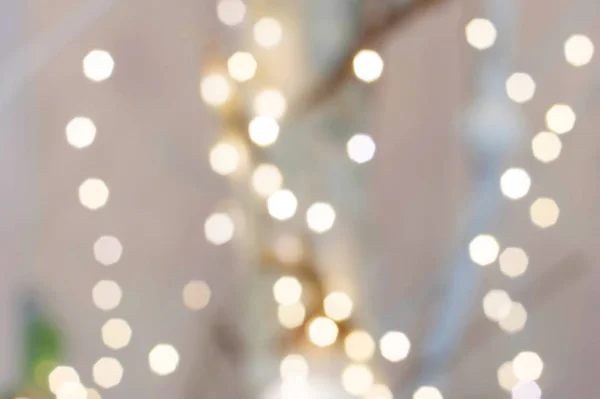 Weihnachten Hintergrund weiß Bokeh — Stockfoto