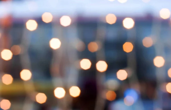 Noel ışıkları bokeh