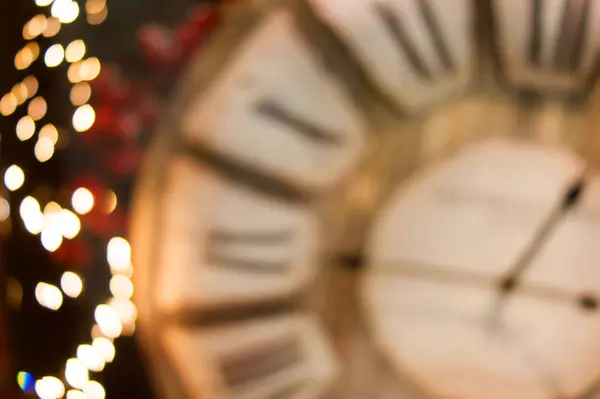 Noel ışıkları altın arka plan bokeh 