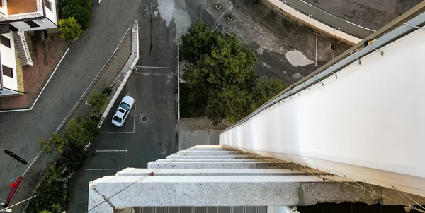Vue aérienne de la cour de la ville à Sotchi — Photo