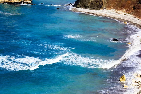 Paisaje Vista Sobre Famosa Bahía Azul Cerca Del Lugar Nacimiento — Foto de Stock