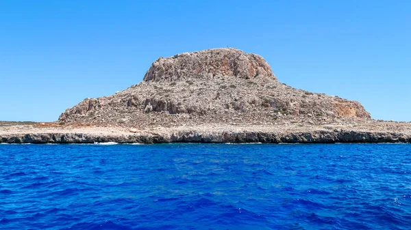 Glowing blue warm sea of Cyprus with nice sun reflections