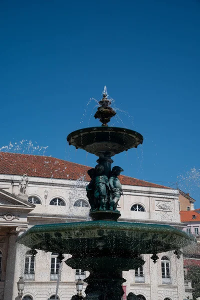 Fontana Lisbon Portugal Monuments Portugal — Foto Stock