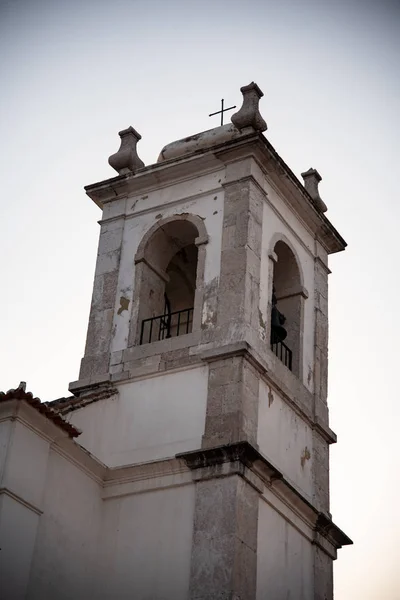 Torre Sineira Igreja Igreja Lisboa — Fotografia de Stock