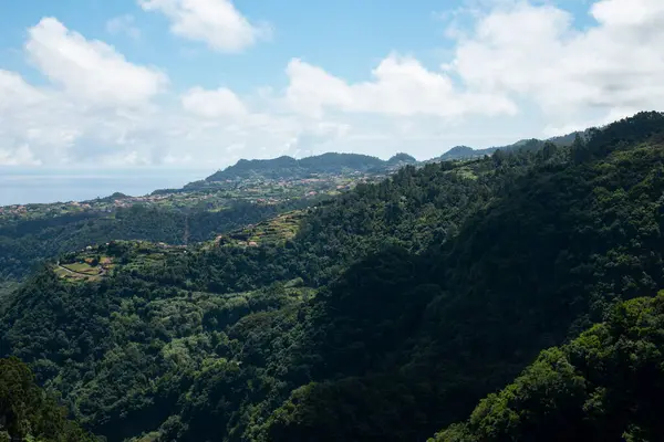 Paisagem Montanhas Imagem Das Colinas Nas Montanhas — Fotografia de Stock