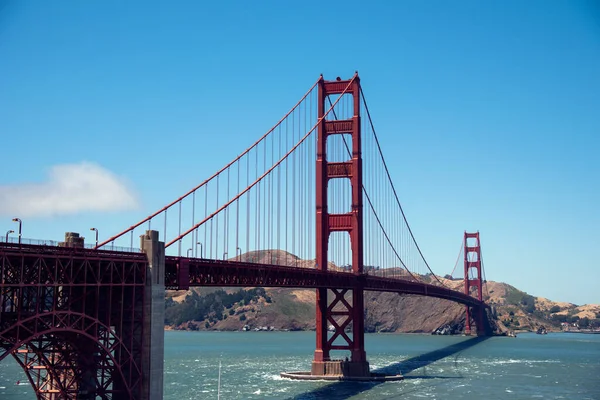 Golden Gate Bridge San Franciscu Fotografie Mostu Zlaté Brány — Stock fotografie