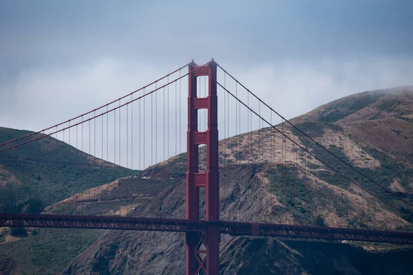 Fotografie Zlatého Mostu San Franciscu Panorama Mostu Zlatá Brána — Stock fotografie