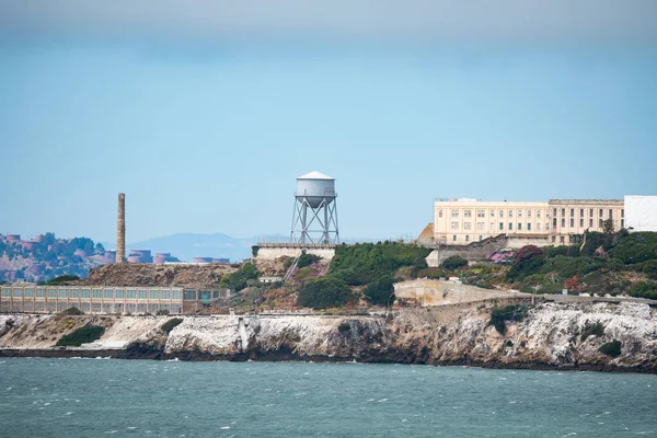 Alcatraz Hapishanesi Manzarası Fotoğraf Alcatraz — Stok fotoğraf