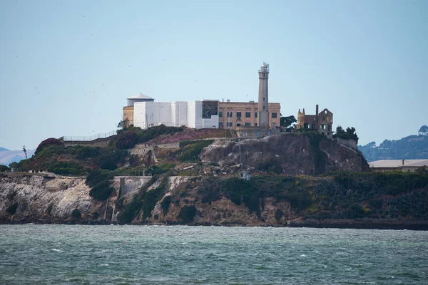 Foto Vom Gefängnis Von Alcatraz Gefängnis Von Alcatraz — Stockfoto