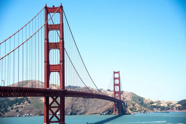 Golden Gate Bridge San Franciscu Foto Mostu Americe — Stock fotografie