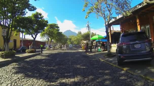 Antigua Sacatepquez Guatemala Fevereiro 2020 Uma Foto Antígua Guatemala Início — Vídeo de Stock