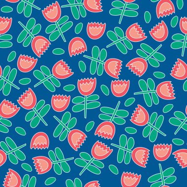 Küçük çiçekte hoş bir çiçek deseni var. Ditsy parmak izi. Kusursuz vektör dokusu. Moda baskıları için zarif bir şablon. Küçük beyaz çiçeklerle basılıyor. Açık turuncu arkaplan.