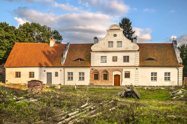 Gamla Prästgården Reszel Äldsta Bostadshus Staden Warmian Masurian Voivodeship Polen — Stockfoto